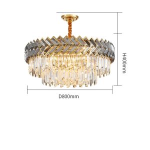Buy cheap Creative Crystal Chandelier Round/Rectangle Led Living Dining Room Lamp hotel chandelier(WH-CY-196) from wholesalers