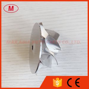 Buy cheap GT15-25 39.00/49.00mm 8+0 blades reverse high performance turbocharger milling/aluminum 2618/billet compressor wheel from wholesalers
