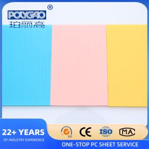 Buy cheap Transparent 8mm Hollow Twin Wall Polycarbonate Sheet / PC Hollow Sheet / Polycarbonate Hollow Sheet Polycarbonate Hollow Chamber from wholesalers