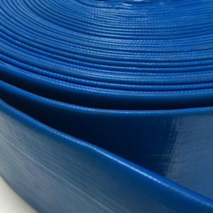 Buy cheap 50m Length Blue PVC Layflat Hose Corrosion Resistant for Agricultural Watering System from wholesalers