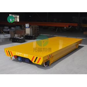 Buy cheap Mobile Cable Machine Parts Transfer Container Handling Pallet Rail Wagon from wholesalers