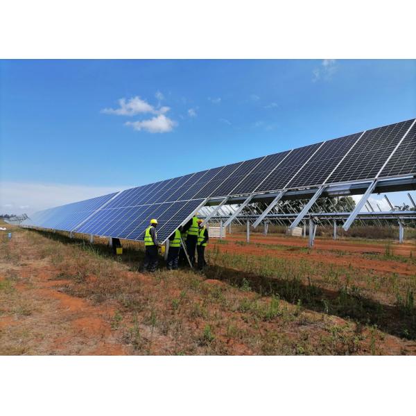 Buy cheap Solar Panel Sun Single Axis Solar Tracker Galvanized Steel from wholesalers