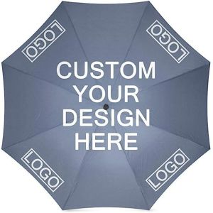 Buy cheap Custom Umbrellas Design Your Own Add Logo Image Personalized Design Sun/Rain All Weather Folding Foldable Umbrella from wholesalers