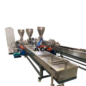Buy cheap Twin Screw Extruders For Plastic Procesing Filling Blending Modification product