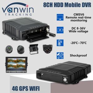 Buy cheap 8 Channel 4G Wifi 1080P HDD Mobile DVR from wholesalers