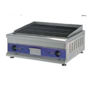 Buy cheap Silver And White 220V-240V Iron Lava Rock Grill Digital Control Panel Temp 500 To 700 Degrees from wholesalers