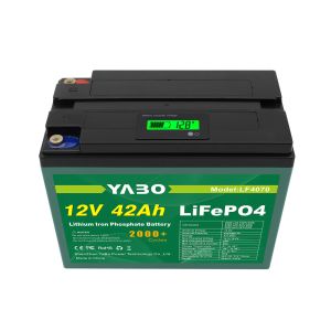 Ferrous Phosphate Lithium Iron Lifepo4 Battery 12v 42ah Deep Cycle