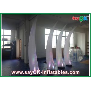 Buy cheap 190T Nylon Cloth Inflatable Lighting Decoration , White Inflatable Ivory from wholesalers