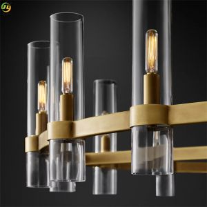 Bronze Creative Simple Home Round Droplight Modern Pendant Light