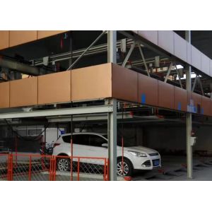 Buy cheap Safe Steel Structure For Car Parking , Silver / White Multi Storey Steel Structure from wholesalers