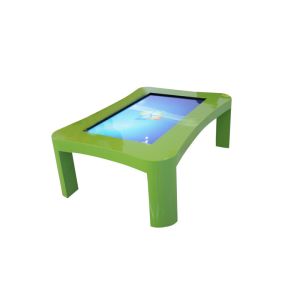 Stand 43 Inch LCD Interactive Smart Touch Screen Table With Embedded PC Win10 OS