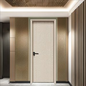 Waterproof Internal WPC Hollow Door For Precise Manufacturing