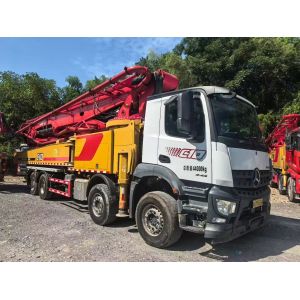 Buy cheap Used SANY Concrete Pump 38m 56m 62m 72m with Benz Chassis and Red from wholesalers