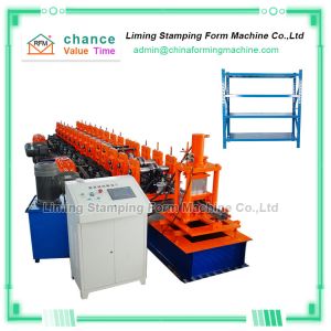 Buy cheap Rotary Punching 380v 25/Min Shelf Roll Forming Machine from wholesalers