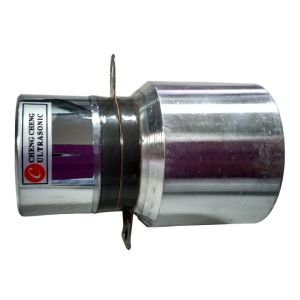 Buy cheap 28K Ceramic Piezoelectric Transducer / Low Frequency Ultrasonic Cleaning Transducer from wholesalers
