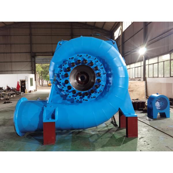 Francis Turbine Generator with 500KW-15 MW Power Output 50 Hz/60Hz Rated