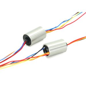Buy cheap Mini Smooth Rotating Capsule Slip Ring With 90° V Groove from wholesalers