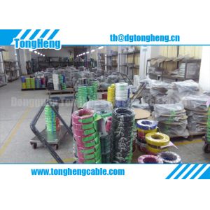 Buy cheap 1-4 Pairs 24AWG CMP Customized Plenum Cable PVC/PVC Insulated With CUL FT6 Verified from wholesalers