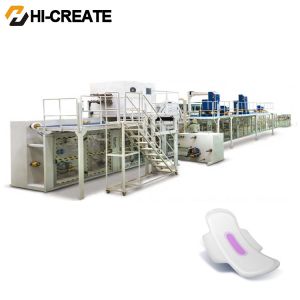 CE 400pcs/Min Semi Servo Sanitary Napkin Machine