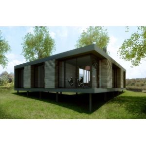 Buy cheap Customized Prefab Bungalow Homes from wholesalers