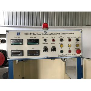 1500mpm Fine Copper Wire Drawing Machine Robust Construction With Annealing