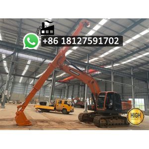 Buy cheap 25M Digging Depth Excavator Telescopic Arm Made Of BS900 High Strenght Steel With Hydraulic Cylinder Control System from wholesalers