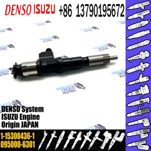 Buy cheap fuel injector 095000-6301 1-15300436-1 injector for ISUZU 6WG1 injector nozzle 095000-6301 1-15300436-1 from wholesalers