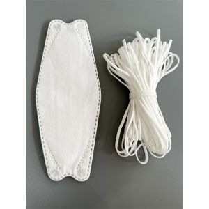 Buy cheap 3.5mm Face Mask Elastic Ear Loop Polyester Spandex from wholesalers