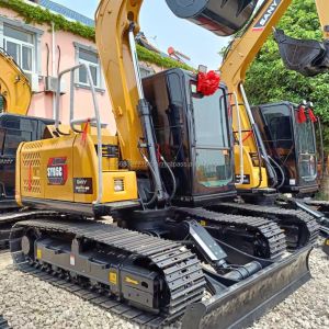 Original Hydraulic Components Used Sany SY95C 9.5ton Excavator in Excellent