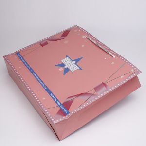 Buy cheap C1S Printable Paper Bags With Rope Handle from wholesalers