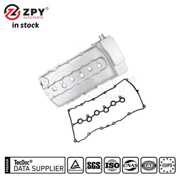 ZPY Aluminum Valve Cover w/Gasket 03H103429L for VW Audi Q7 Passat