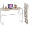 Buy cheap Folding Steel Executive Desk Writing Computer Desk No Assembly Study Office Desk from wholesalers
