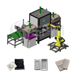 Buy cheap Automatic Bagasse Molded Pulp Machine Tableware Pulp Forming Machine from wholesalers