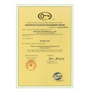 Hebei R&M Healthcare Company Ltd. Certifications