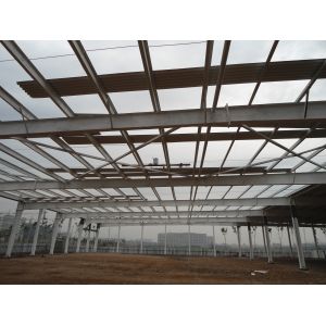 Low Maintenance Industrial Steel Building with High Strength Bolt Connection and