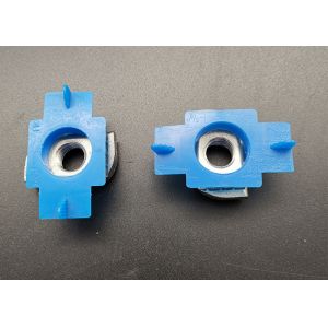 Buy cheap Channel Solar Nuts Custom Size with Plastic Wing from wholesalers