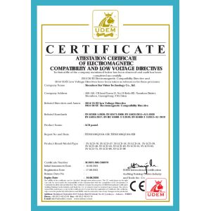 Shenzhen Star Vision Technology Co., Ltd. Certifications