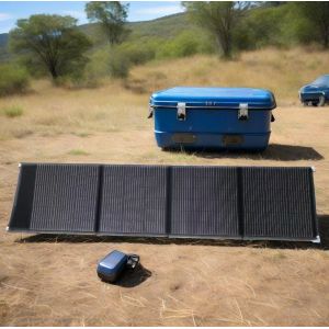 Buy cheap Outdoor Mono ETFE Solar Panel 4 Fold 200W Waterproof Lightweight with MC4 Cable for Wholesale and OEM Use from wholesalers