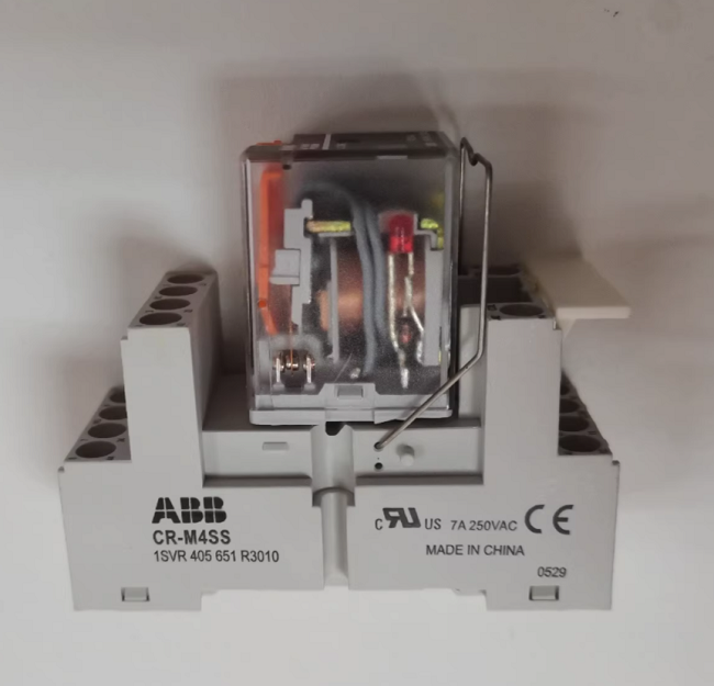 Buy cheap ABB CR-M230AC4L Plug-in Relay Module with 4 NO Contacts 230V AC Coil High Reliability Control Relay from wholesalers
