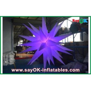 Buy cheap Custom Made Giant LED Inflatable Star For Outdoor Wedding Decoration from wholesalers