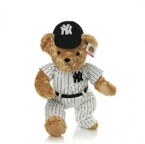 Buy cheap Baseball player bear wholesale stuffed plush teddy bear product