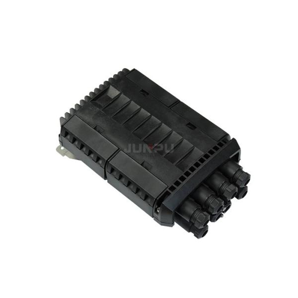 Quality Wall Mounted Optical Fiber Cable Joint Closure 144 Core 4 In 24 Out IP68 FTTH Box for sale