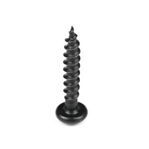 Black Finish Stainless Steel Chipboard Screw Coated Decking Customized for
