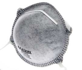 Buy cheap Breathable Disposable Non Woven Face Mask Gray Color For Food Processing from wholesalers