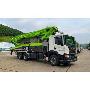 Buy cheap Zoomlion 52m New Concrete Pump Truck High Pressure Pumping Hydraulic from wholesalers