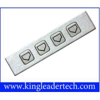 China Steel Rugged Industrial Numeric Keypad Metal Number Keypad Functional With 4 Keys for sale