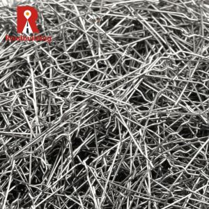 Buy cheap High Tensile Strength Fiber Concrete Hooked Steel Fibre for Resilient Construction from wholesalers