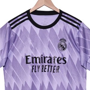 Buy cheap 2022-2023 season Real Madrid away fan version jersey group customization from wholesalers