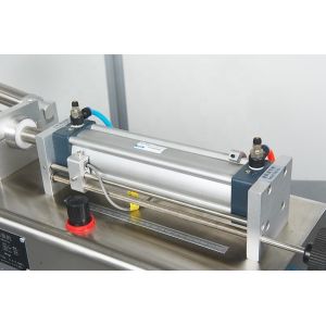 Double Heads Pneumatic Paste Filler for Beverage Cosmetic Cream Sauce Honey 65