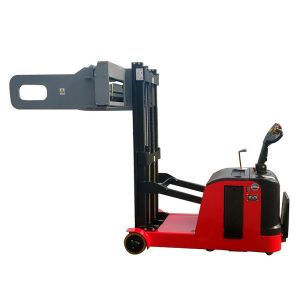 Battery Power 1500kg 3000mm Electric Clamp Forklift With Bale Clamp For Handling